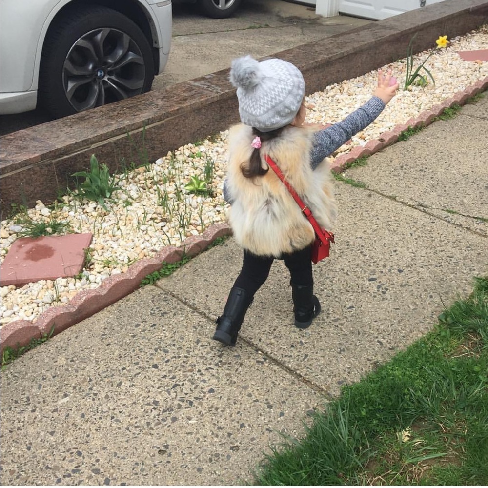 Custom made real fur vest - Picture 2 of 4